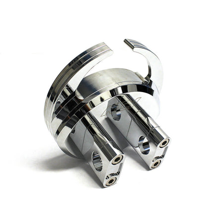 NCY Handlebar Post (Alloy, Chrome, Bull Horn); Honda PCX