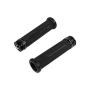 NCY Aluminum Rhinestone Grip Set (Black, 7/8"); Universal