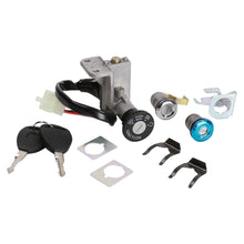 Blue Line Key and Ignition Set (Type 1); GY6, 139QMB