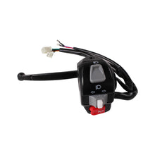 Left Handlebar Switch and Lever Assembly; CSC go., 139QMB Scooters