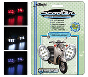 StreetFX Electropods (2PK, Chrome,  Blue LED)