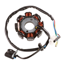 Blue Line Stator (8 Coil, 5 Wire); 139QMB GY6 50cc - 150cc