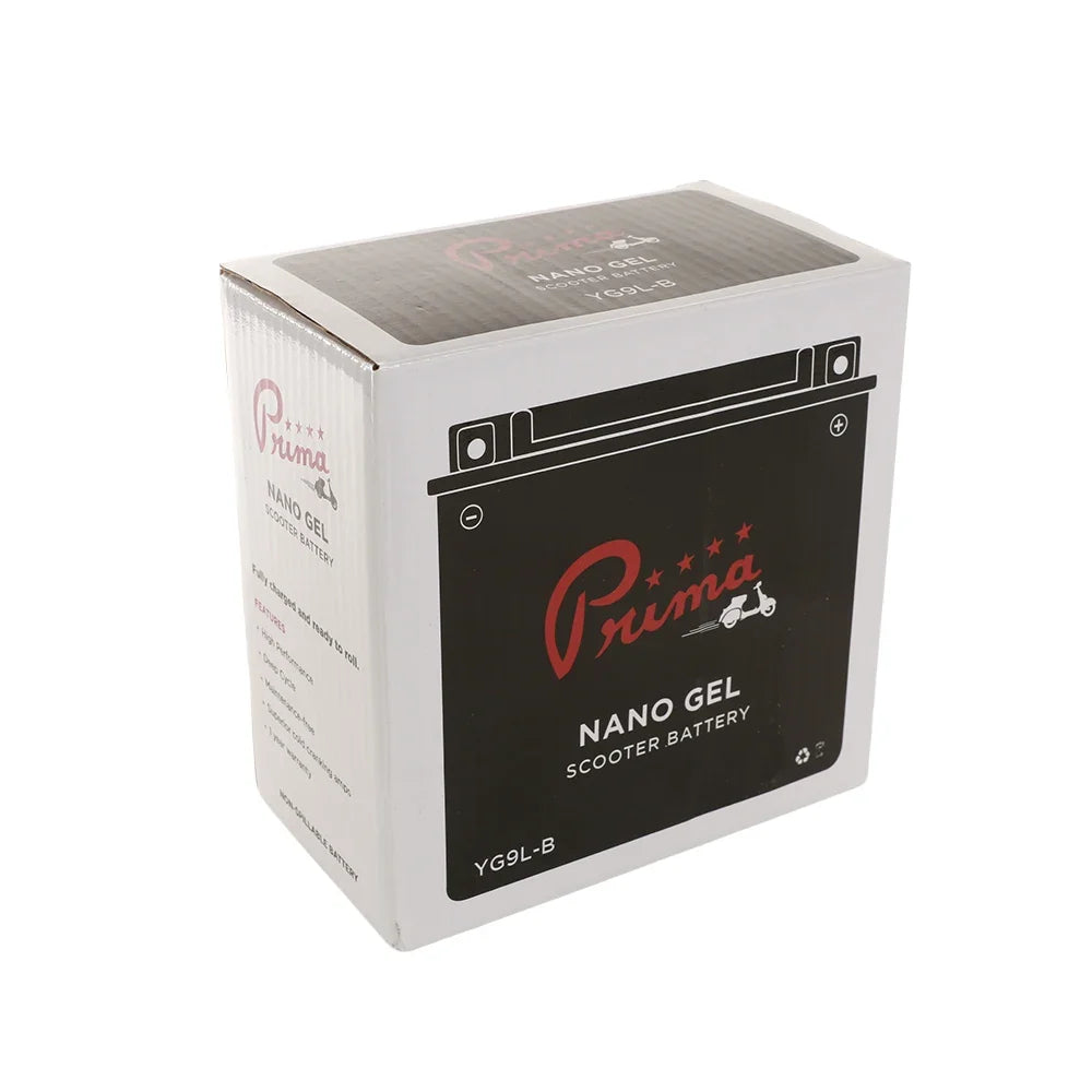 Prima Gel Battery (12V YG9L-B); Royal Alloy, G400C - view 6