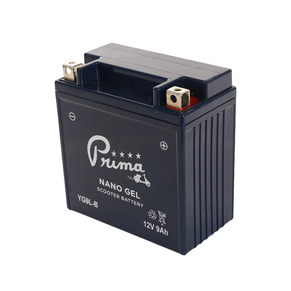 Prima Gel Battery (12V YG9L-B); Royal Alloy, G400C - view 3