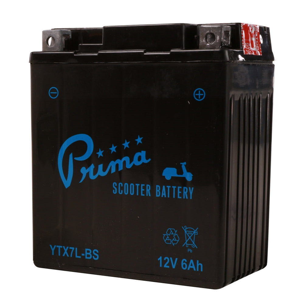 Prima YTX7L-BS Battery - Vespa Primavera, Sprint & Honda PCX - view 2