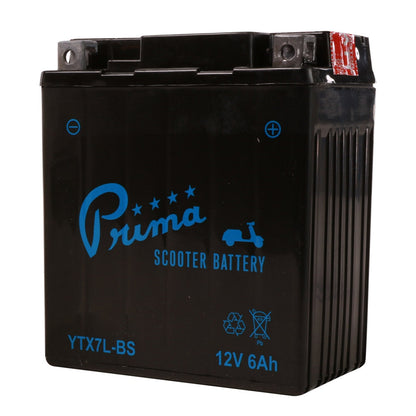 Prima YTX7L-BS Battery - Vespa Primavera, Sprint & Honda PCX - view 2