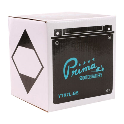 Prima YTX7L-BS Battery - Vespa Primavera, Sprint & Honda PCX