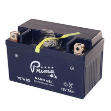 Prima Gel Battery 12V YG7A-BS); Genuine 125/150/170i, CSC Go - view 2