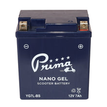Prima YG7L-BS Scooter Battery - Nano Gel - view 2