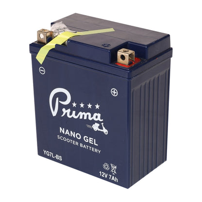 Prima YG7L-BS Scooter Battery - Nano Gel - view 3
