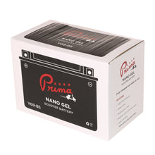 Prima Gel Battery (12V YG9-BS); Genuine Hooligan, SYM HD200 - view 2