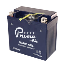 Prima Gel Battery (12V YG14-BS); Piaggio MP3, BV, Suzuki - view 2
