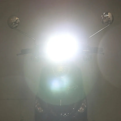 Universal HS1 / H4 LED Headlight Bulb - AC/DC Compatible