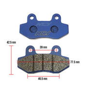 NCY Brake Pads (Rear); GY6