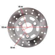 Blue Line Front Brake Rotor; Jog 50