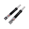 NCY Performance Forks (Drum Type, All Black); Honda Ruckus