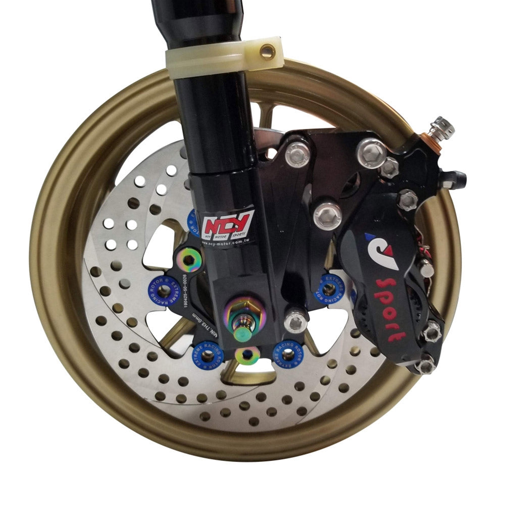 NCY Slammed Front End Assembly (All Black); Honda Ruckus - view 3