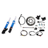 NCY Front End Kit (Blue Forks, No Rim); Honda Ruckus