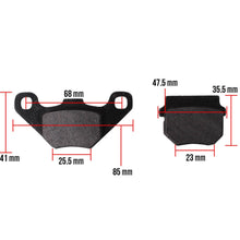 Brake Pads; CSC go., 139QMB Scooters - view 2