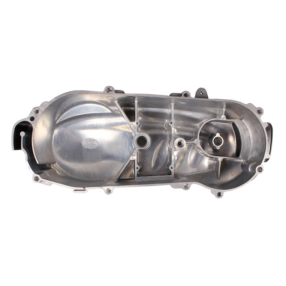 Custom CVT Cover (Standard Length, Black); GY6 - view 2