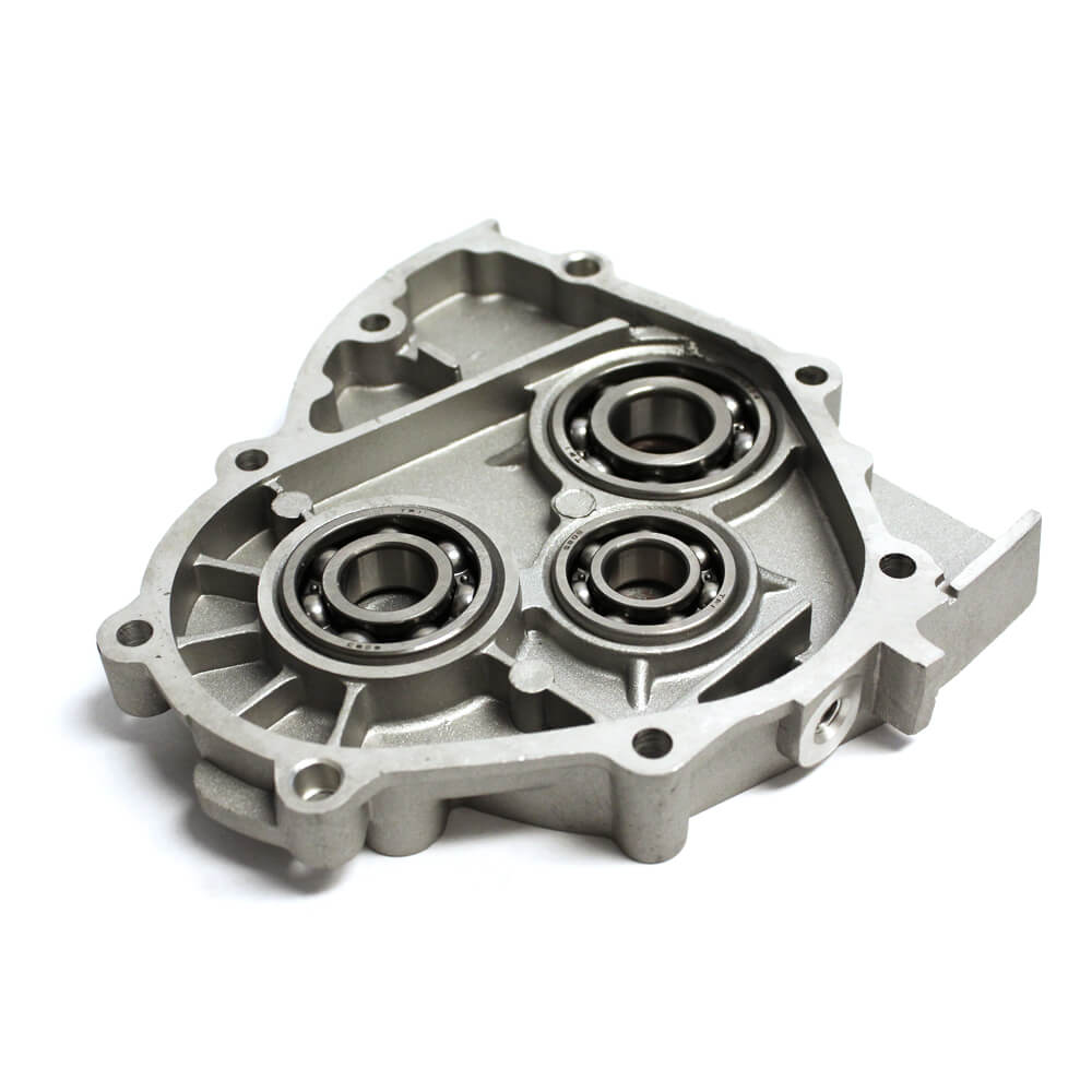 Blue Line Transmission Cover Assembly (w/ Bearings); GY6 - view 3
