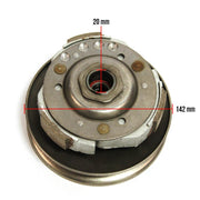 Clutch and Pulley Assembly (OEM, No Bell); GY6