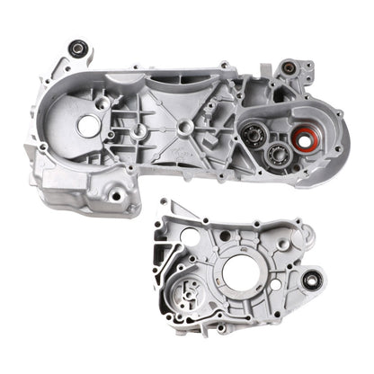 Blue Line GY6 Engine Case Assembly (Short): Complete - view 2