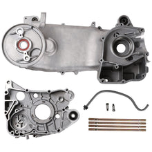 Blue Line GY6 Engine Case Assembly (Short): Complete
