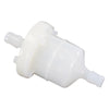 Blue Line In-line Fuel Filter (3/8" Fittings); GY6, QMB139