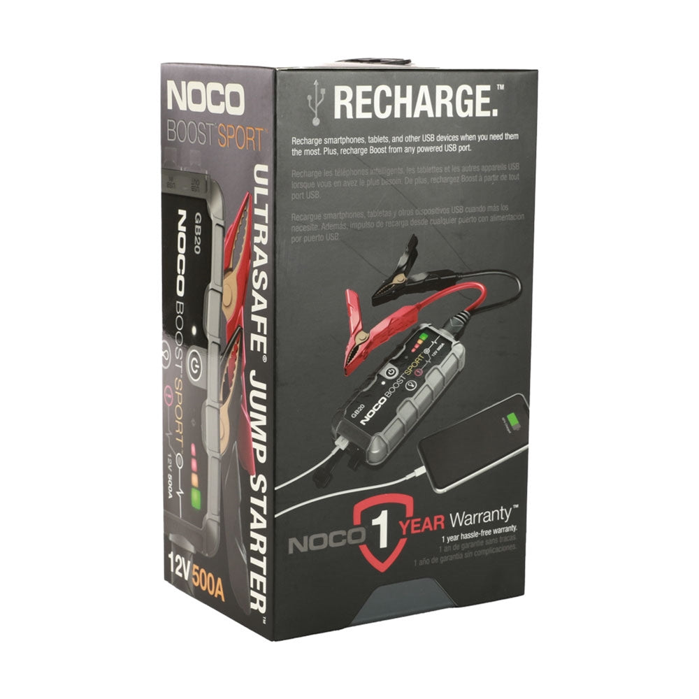 NOCO Lithium Jump Starter; 500 Amp - view 2