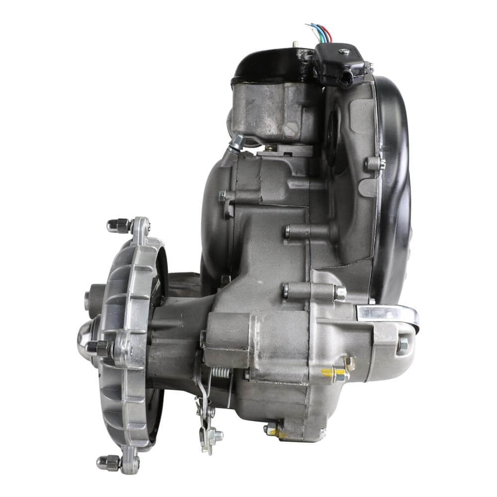 Engine, (150 cc non-injected 5 port) ; no electric start - view 2