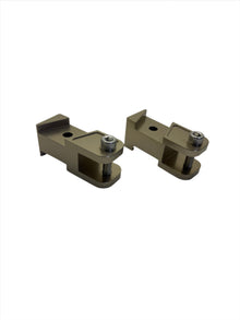 NCY Shock Mount Relocating Bracket (Titanium) ; GY6