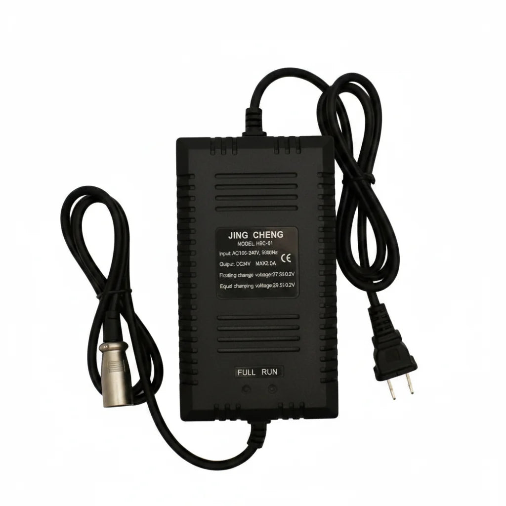 Universal Parts 24V 2 Amp Standard Battery Charger 3-Pin XLR Style - view 2