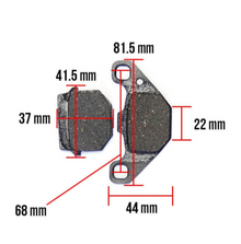 Prima Brake Pads; Piaggio, TGB, Roughhouse 2018+, Genze - view 2