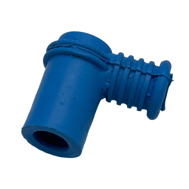 Polini Spark Plug Boot (Short, Blue); Universal