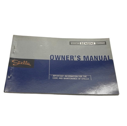 Genuine Stella 2T Owner's Manual