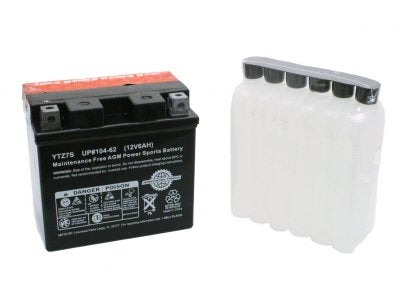 Universal Parts 12V 6AH Battery YTZ7S - view 3