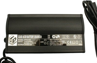 Universal Parts 24 Volt 5.0 Amp XLR HP8204B Battery Charger - view 4