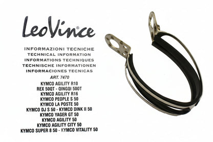 LeoVince HM Titan Racing Exhaust for QMB139 50cc - view 3