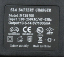 Universal Parts 12v, 1ah Battery Charger - Alligator Clips - view 2