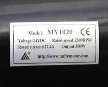Universal Parts 24V, 500W Electric Motor - view 2