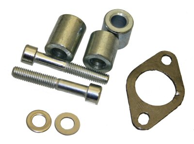Universal Parts Complete Exhaust for 50cc 2-Stroke Kymco and Sym - view 4