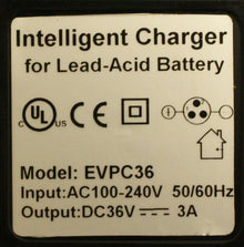 Universal Parts 36v 3amp Charger - view 2