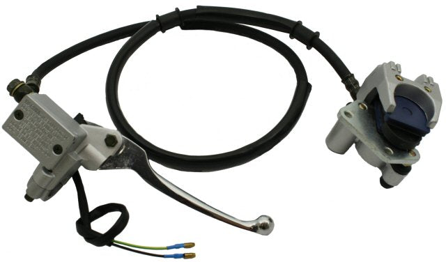 Universal Parts Front Hydraulic Brake Assy, GY6 Sport Style