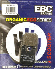 EBC Brakes SFA115 Scooter Brake Pads - view 2