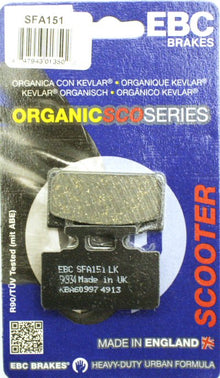 EBC Brakes SFA151 Scooter Brake Pads - view 2