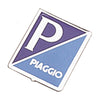 Piaggio Shield Emblem (Aluminum); Most 60s Vespas