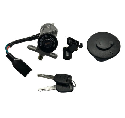 Lock and Ignition Set with Keys and Fuel Cap; CSC Pug - view 2