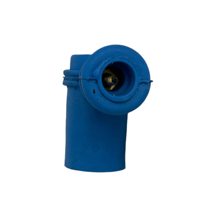Polini Spark Plug Boot (Short, Blue); Universal