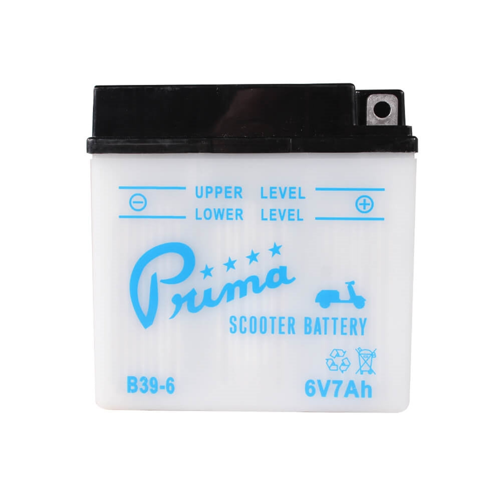 Prima Battery (6 Volt, B39-6); 70s Vespas w/o turn signals